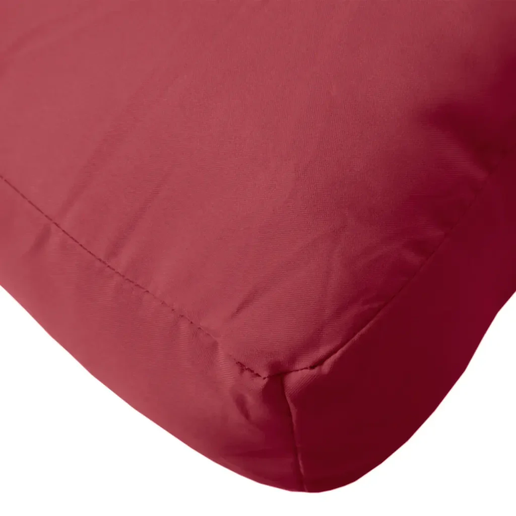 Cuscini per Pallet 7 pz Rosso Vino in Tessuto 3217151 - Image 8