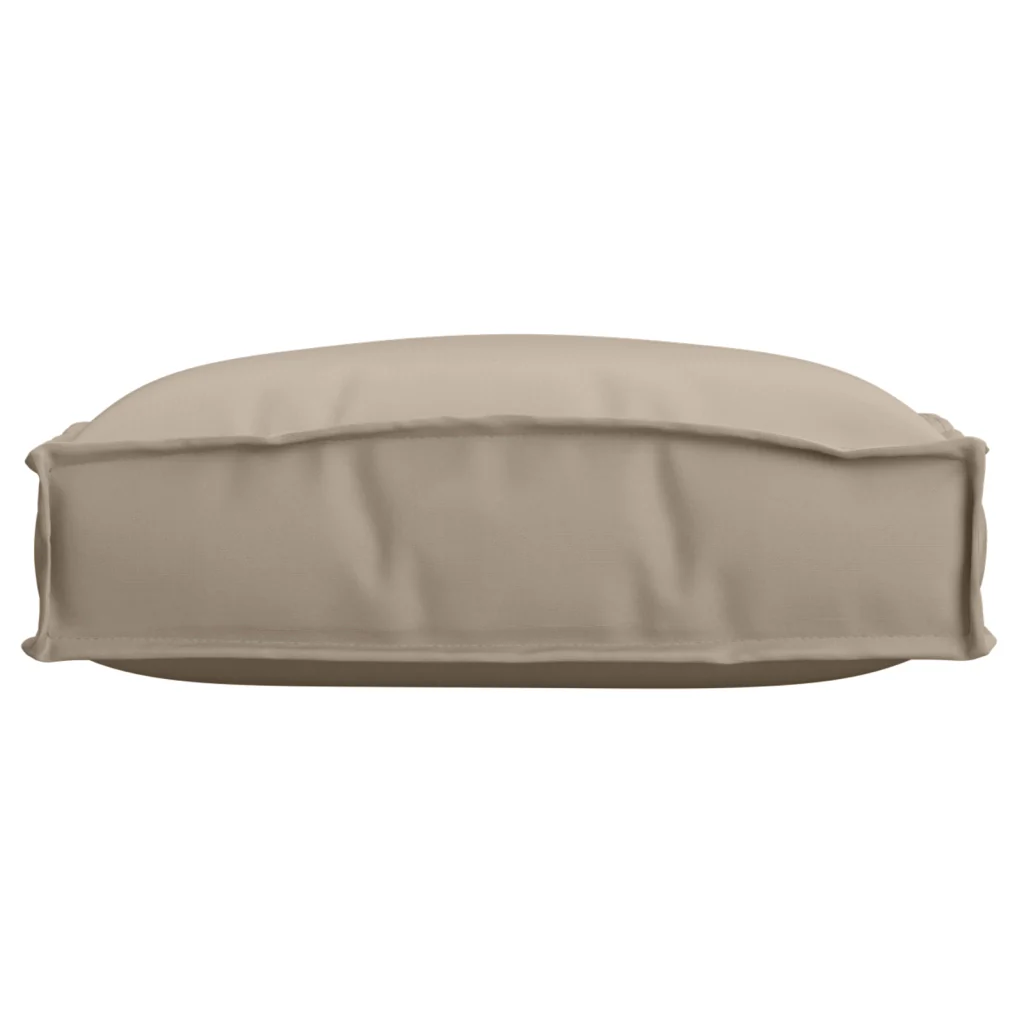Cuscini per pallet per seduta 4 pezzi Tortora 40x40x8 cm Tessuto Oxford - Image 6
