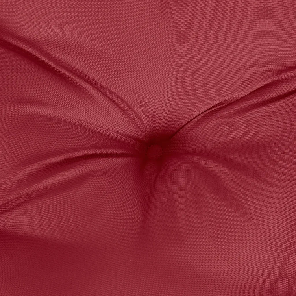 Cuscini per Panca 2 pz Rosso Vino 120x50x7 cm in Tessuto Oxford - Image 6