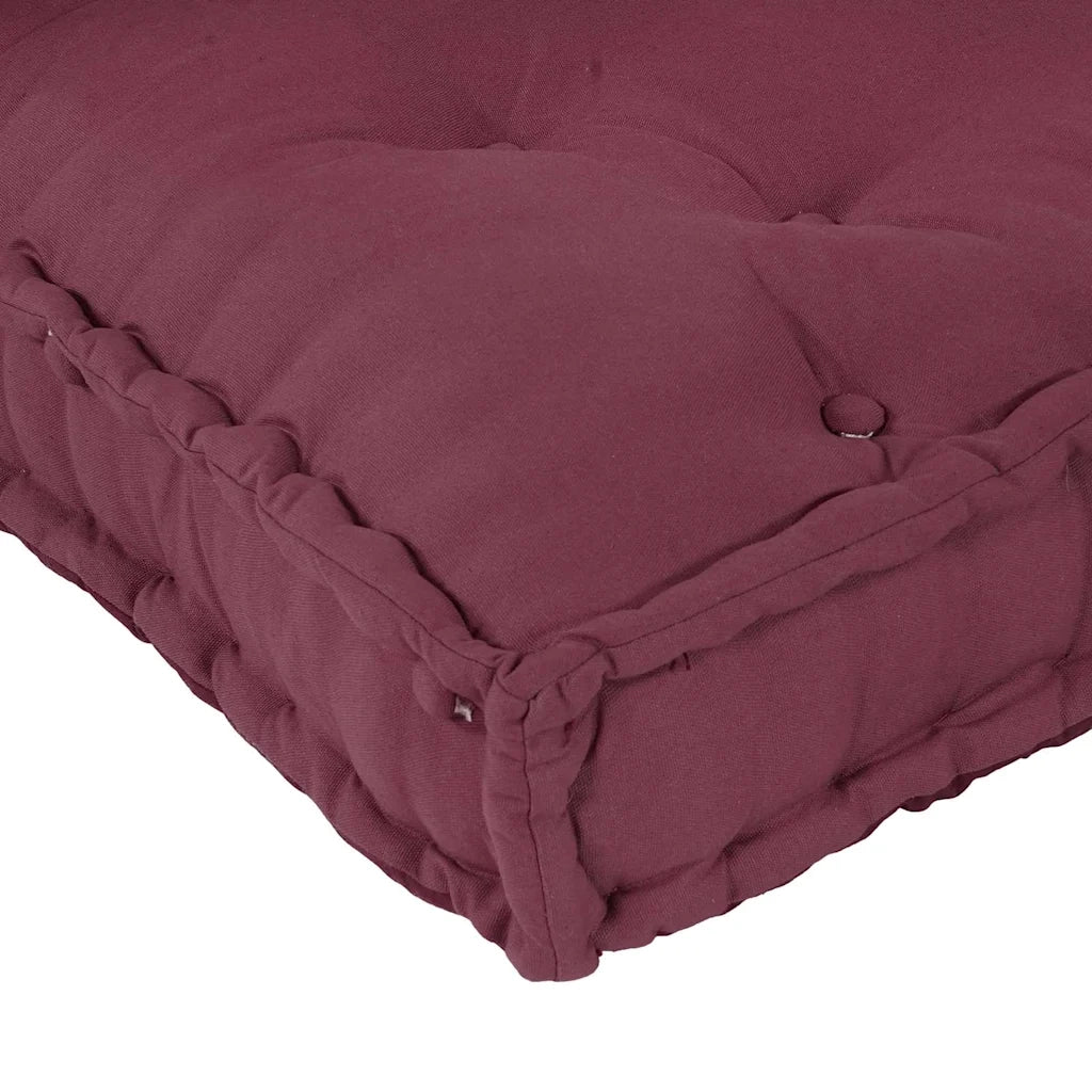 Cuscino per Divano Pallet 3 pcs Bordeaux 120 x 80 x 38 cm 4019086 - Image 8