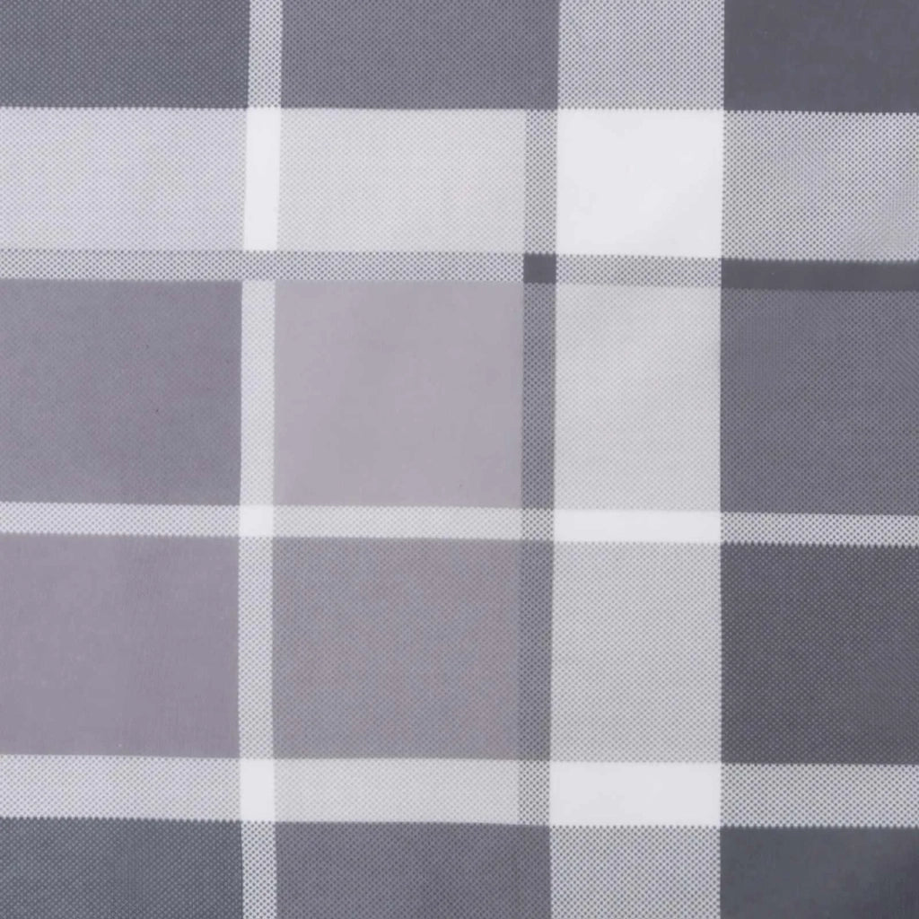 Cuscino da Esterno 4 pcs Grigio a quadri 40 x 40 cm Tessuto 377754 - Image 7