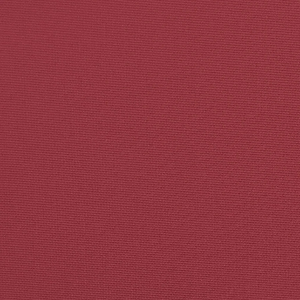 Cuscino per pallet Rosso Vino 200 x 40 x 8 cm Tessuto Oxford 42001684 - Image 10