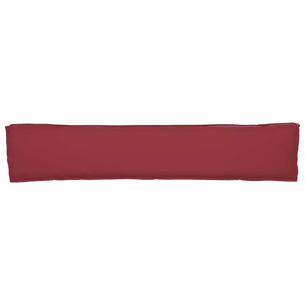 Cuscino per pallet Rosso Vino 200 x 40 x 8 cm Tessuto Oxford 42001684 - Image 8