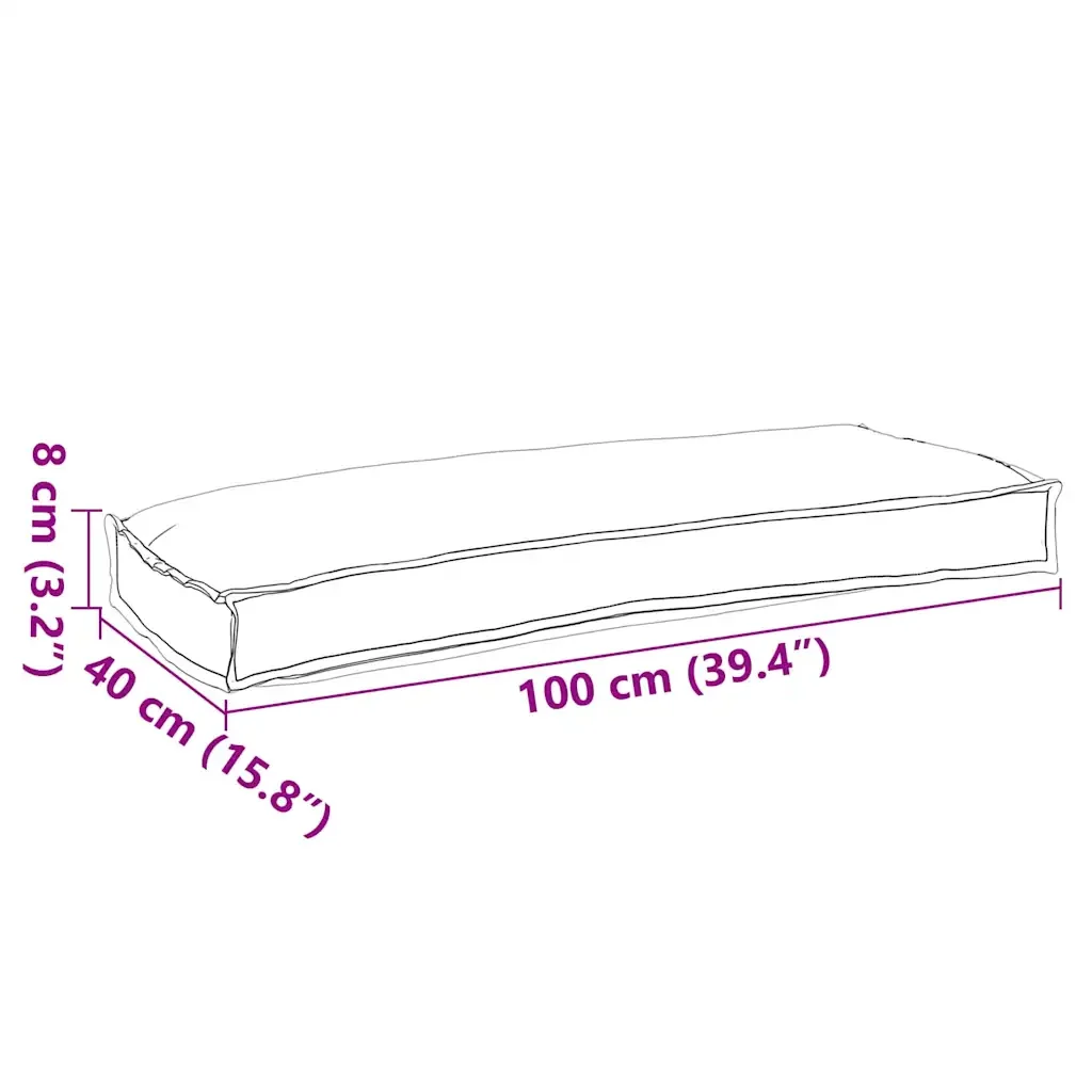 Cuscino Talpa 100 x 40 x 8 cm Tessuto Oxford 42001623 - Image 7