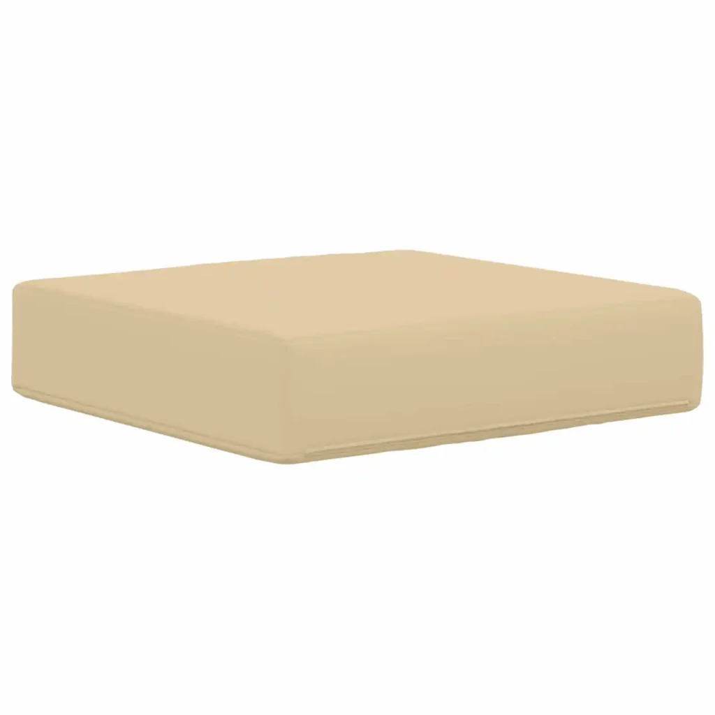 Cuscino da Sedia Esterno Beige 40 x 40 x 8 cm 100% Poliestere 900934 - Image 5