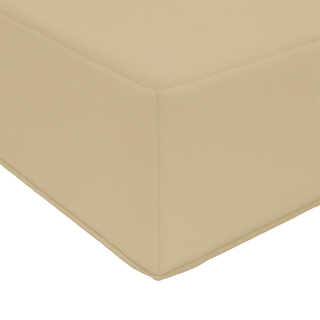 Cuscino da Sedia Esterno Beige 40 x 40 x 8 cm 100% Poliestere 900934 - Image 6