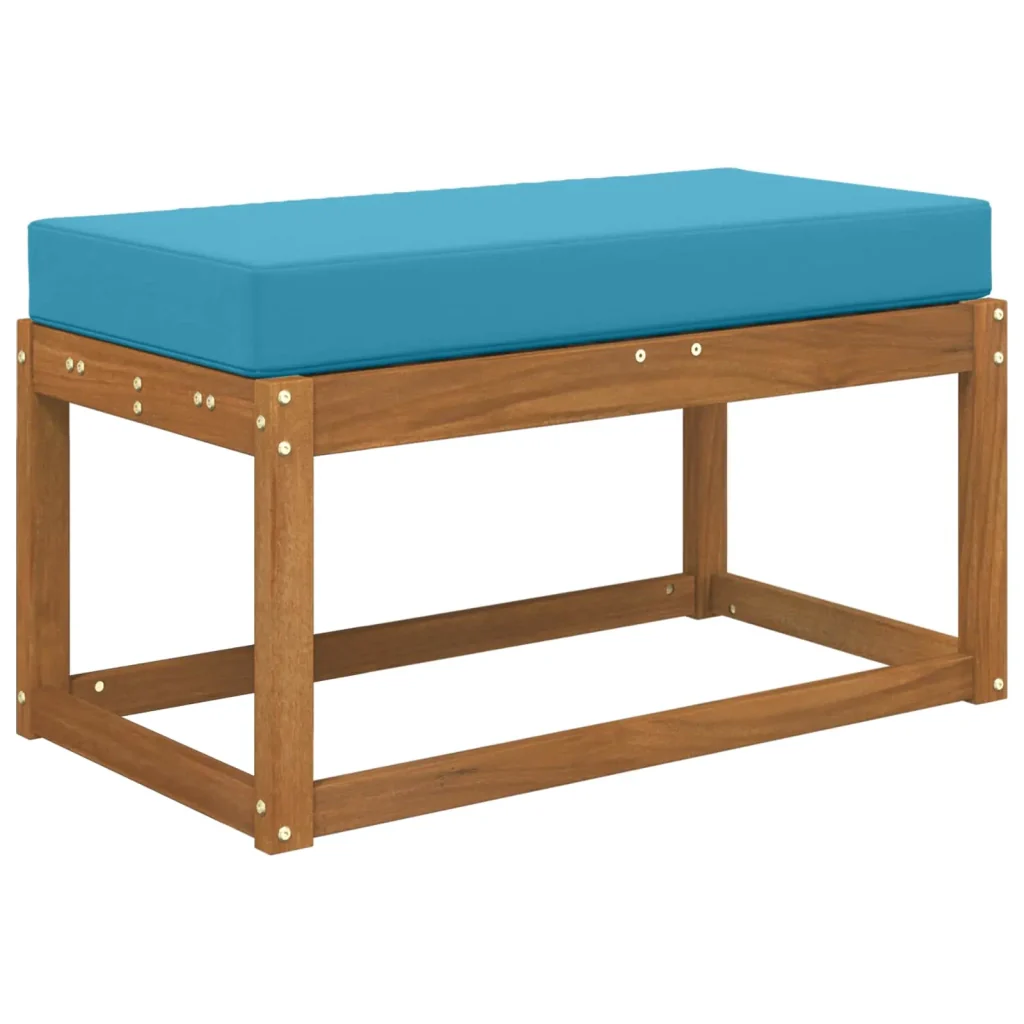 Cuscino da Sedia Esterno Blu Reale 80 x 40 x 8 cm 900958 - Image 3