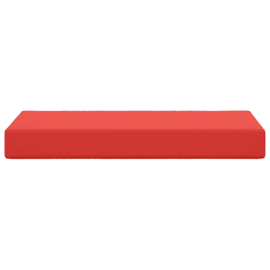 Cuscino da Sedia Esterno Rosso 80 x 40 x 8 cm 100% Poliestere - Image 4