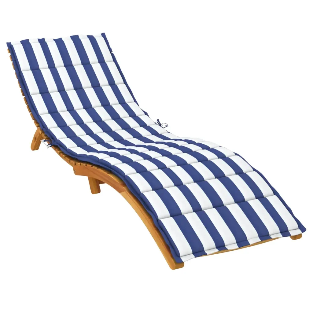 Cuscino per Lettino a Righe Bianche e Blu in Tessuto Oxford 361399 - Image 3