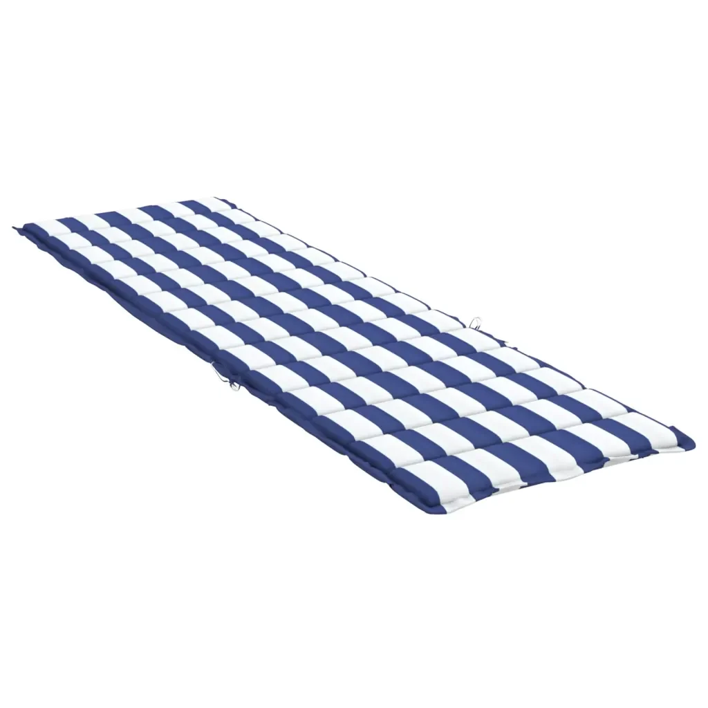 Cuscino per Lettino a Righe Bianche e Blu in Tessuto Oxford 361399 - Image 4