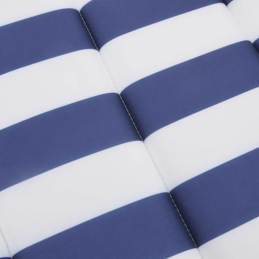 Cuscino per Lettino a Righe Bianche e Blu in Tessuto Oxford 361399 - Image 7