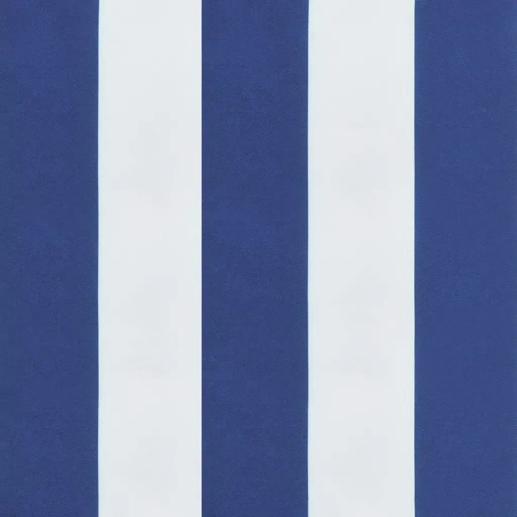 Cuscino per Lettino a Righe Bianche e Blu in Tessuto Oxford 361399 - Image 8
