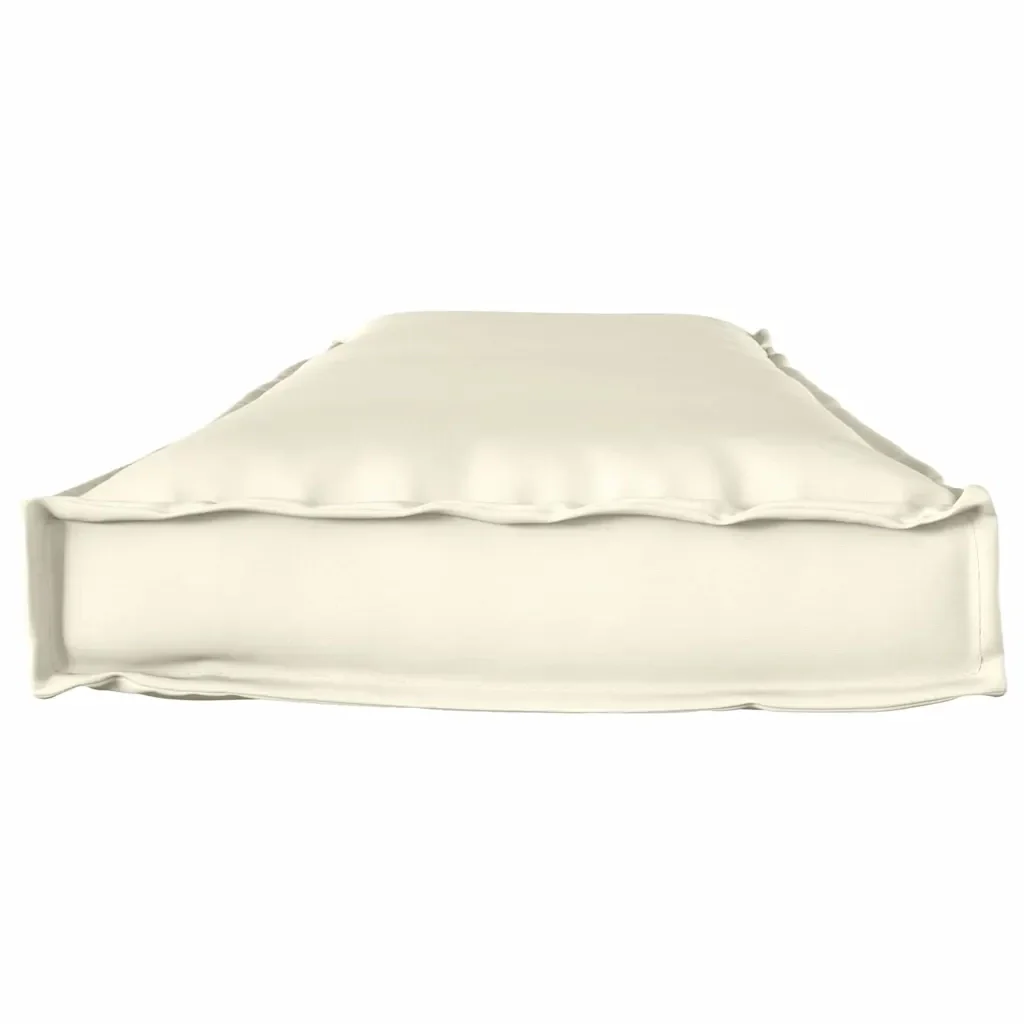 Cuscino Crema 140 x 40 x 8 cm Tessuto Oxford 42001650 - Image 4
