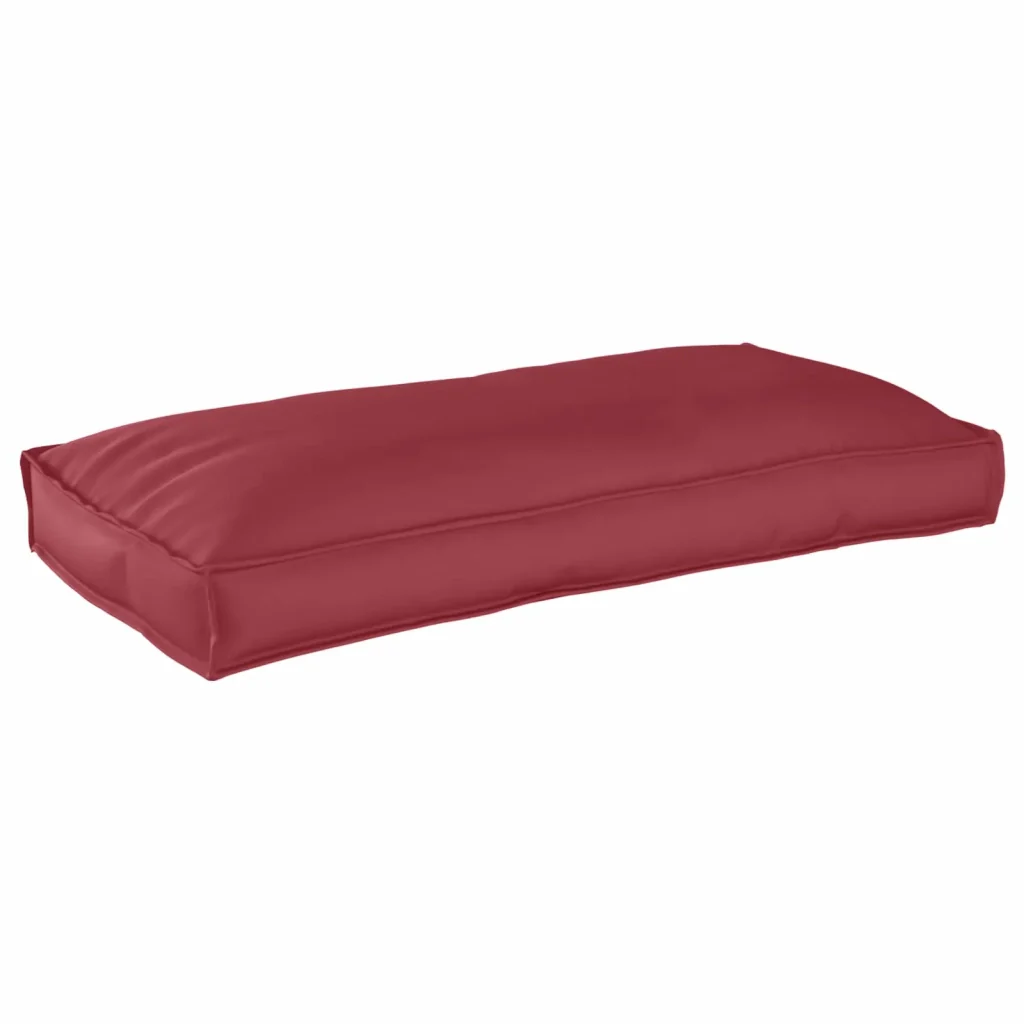 Cuscino Rosso Vino 120 x 60 x 12 cm Tessuto Oxford 42001564 - Image 6