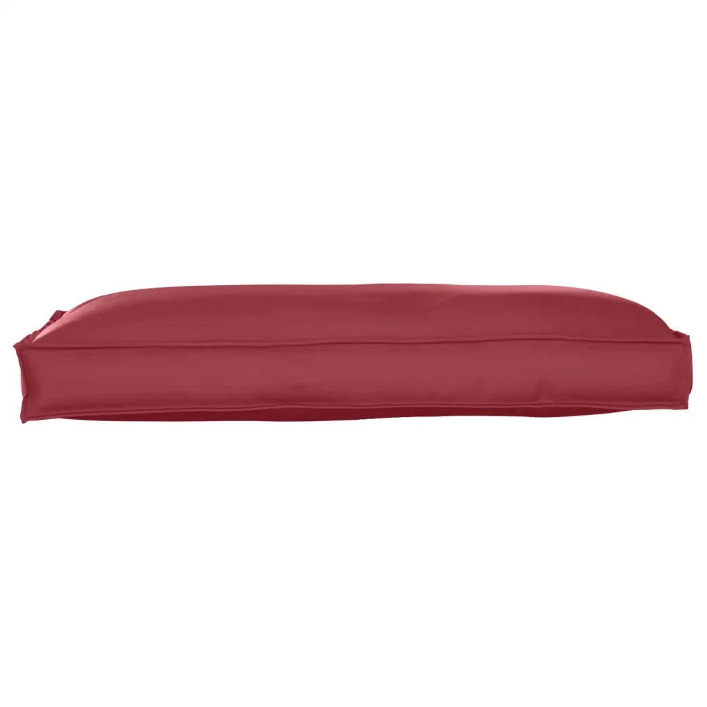 Cuscino Rosso Vino 120 x 60 x 12 cm Tessuto Oxford 42001564 - Image 7
