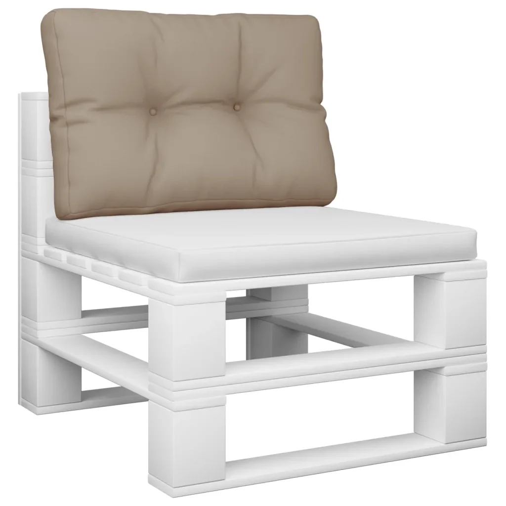 Cuscino per Pallet Tortora 60x40x12 cm in Tessuto 360565 - Image 3