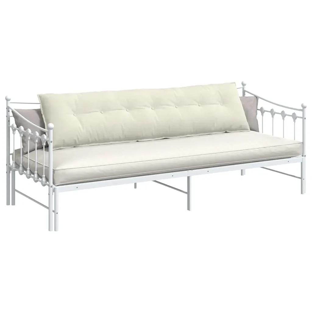 Cuscino per Schiena Crema 200 x 50 cm Tessuto in Cords - Image 3