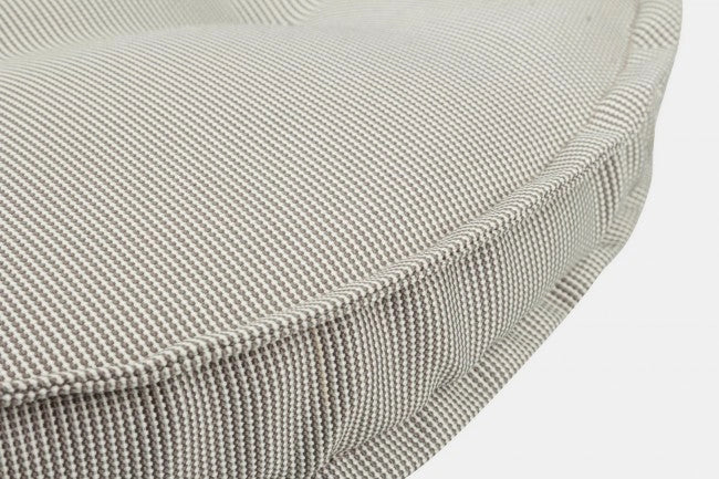 Cuscino Tondo Poly230 Beige in Tessuto per Esterno - Image 3
