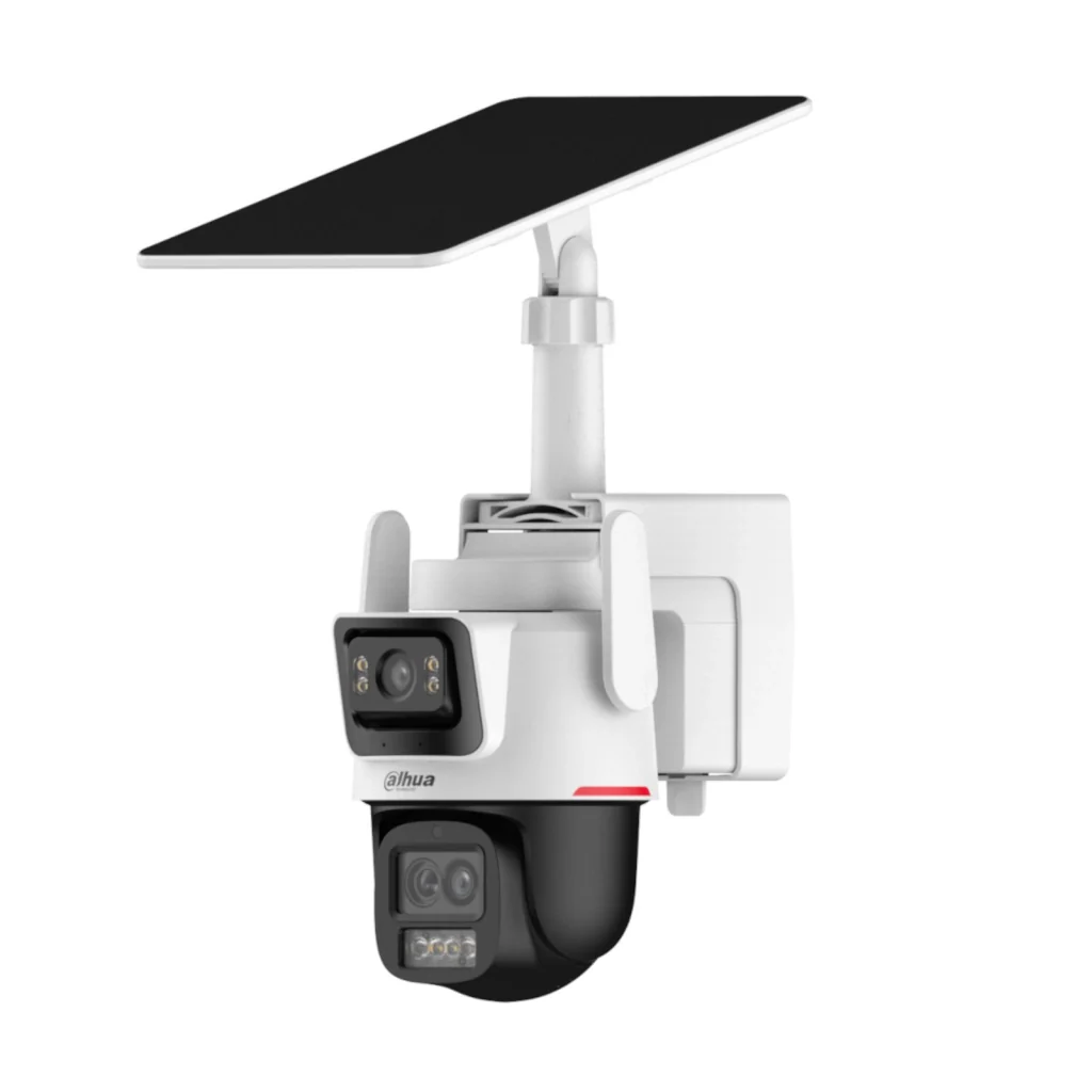 Dahua 3+3MP WizColor Hybrid-zoom PT 4G Solar Power Network IPC-PTS2649C-3E3Z-4GB20