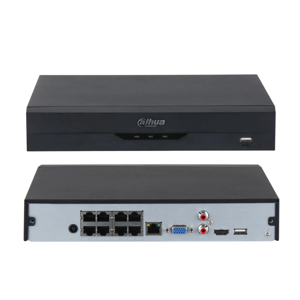 Dahua Nvr 8Ch PoE WizSense NVR4108HS-8P-EI
