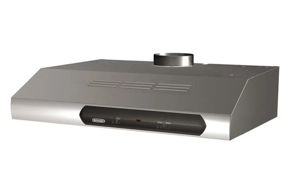 De'Longhi DCH6XEC Cappa Sottopensile 60 cm 295 m³-h Classe D 69 dB Leva colore Acciaio Inox - Image 2