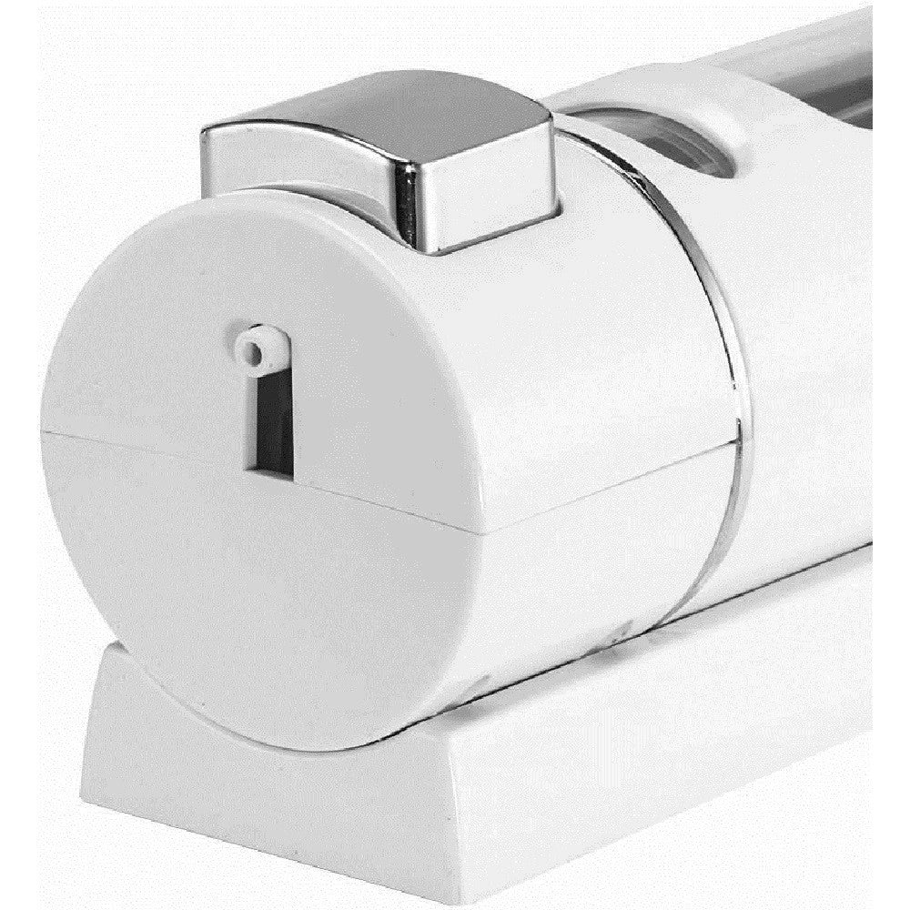 Trade Shop - Dispenser Erogatore Porta Sapone Manuale Dosatore Professionale A Muro 400ml - - Image 4