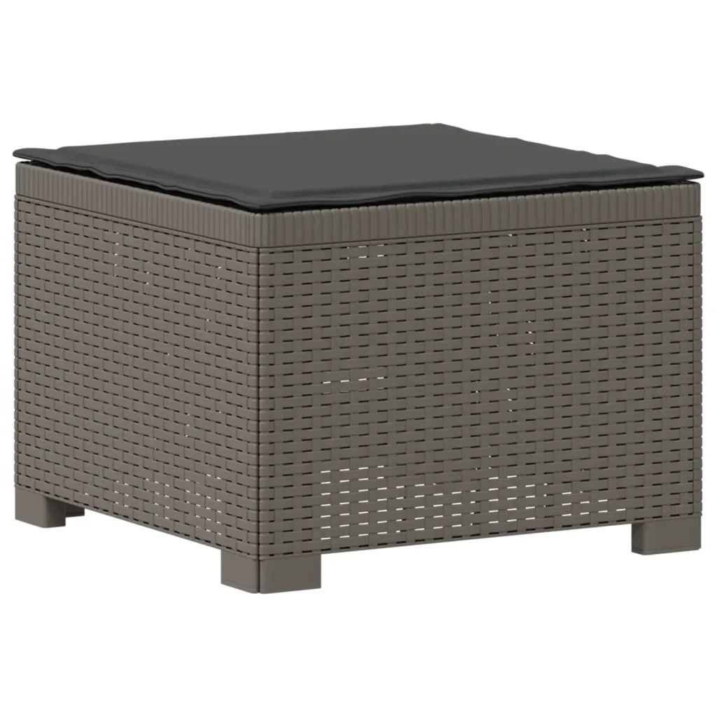 Divano da giardino 3 posti con cuscini in look rattan PP 8011917 - Image 5