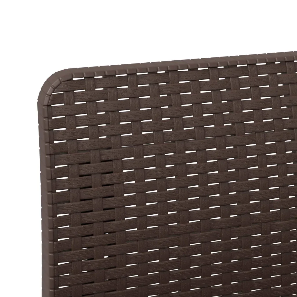 Divano da giardino 3 posti con cuscini in look rattan PP 8011964 - Image 5