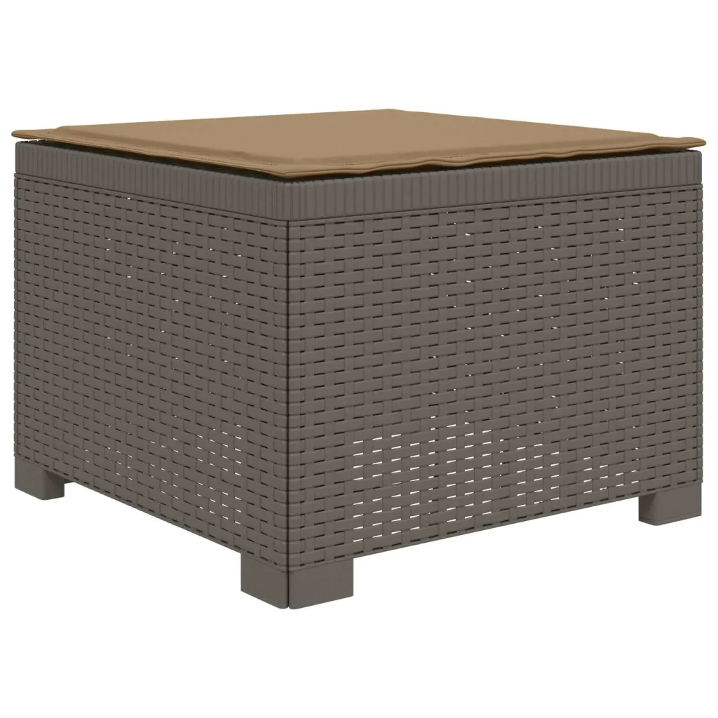 Divano da giardino 4 posti con cuscini aspetto rattan PP 3443940 - Image 3