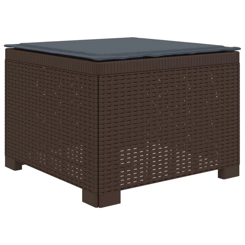 Divano da giardino 4 posti con cuscini aspetto rattan PP 3443949 - Image 3