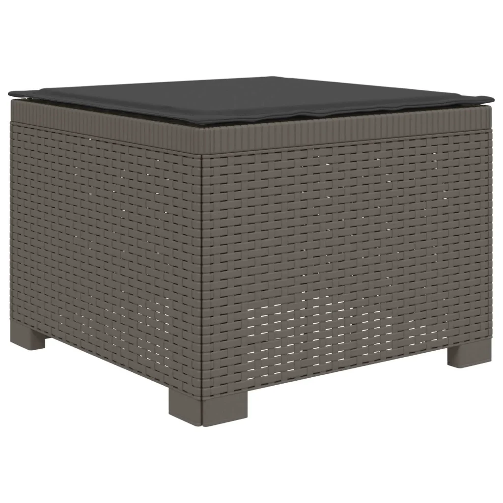 Divano da Giardino a 1 Posto con Cuscino Aspetto Rattan PP 8011773