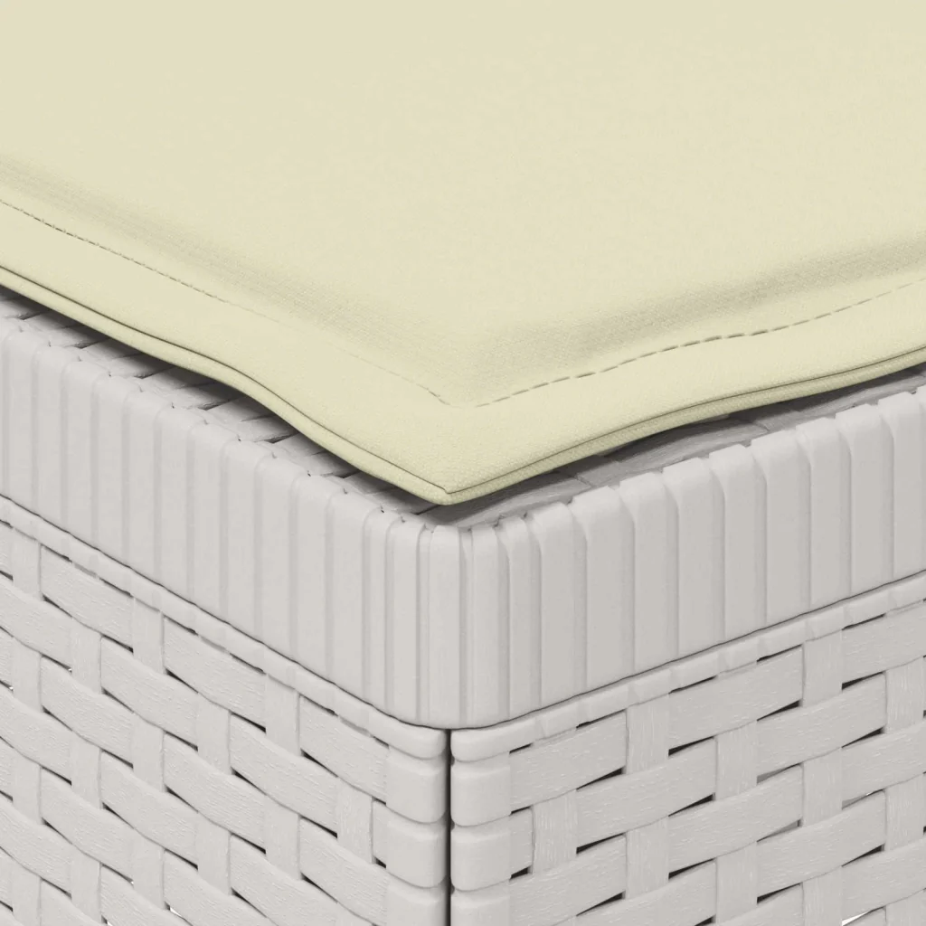 Divano da Giardino a 1 Posto con Cuscino Aspetto Rattan PP 8011824 - Image 5