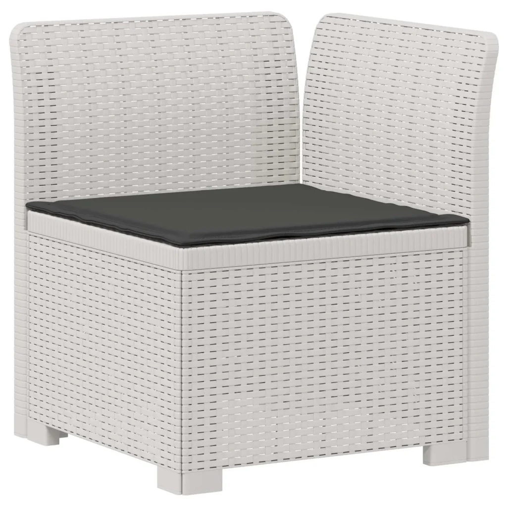 Divano da Giardino a 4 Posti con Cuscini in Stile Rattan PP 3443863 - Image 4