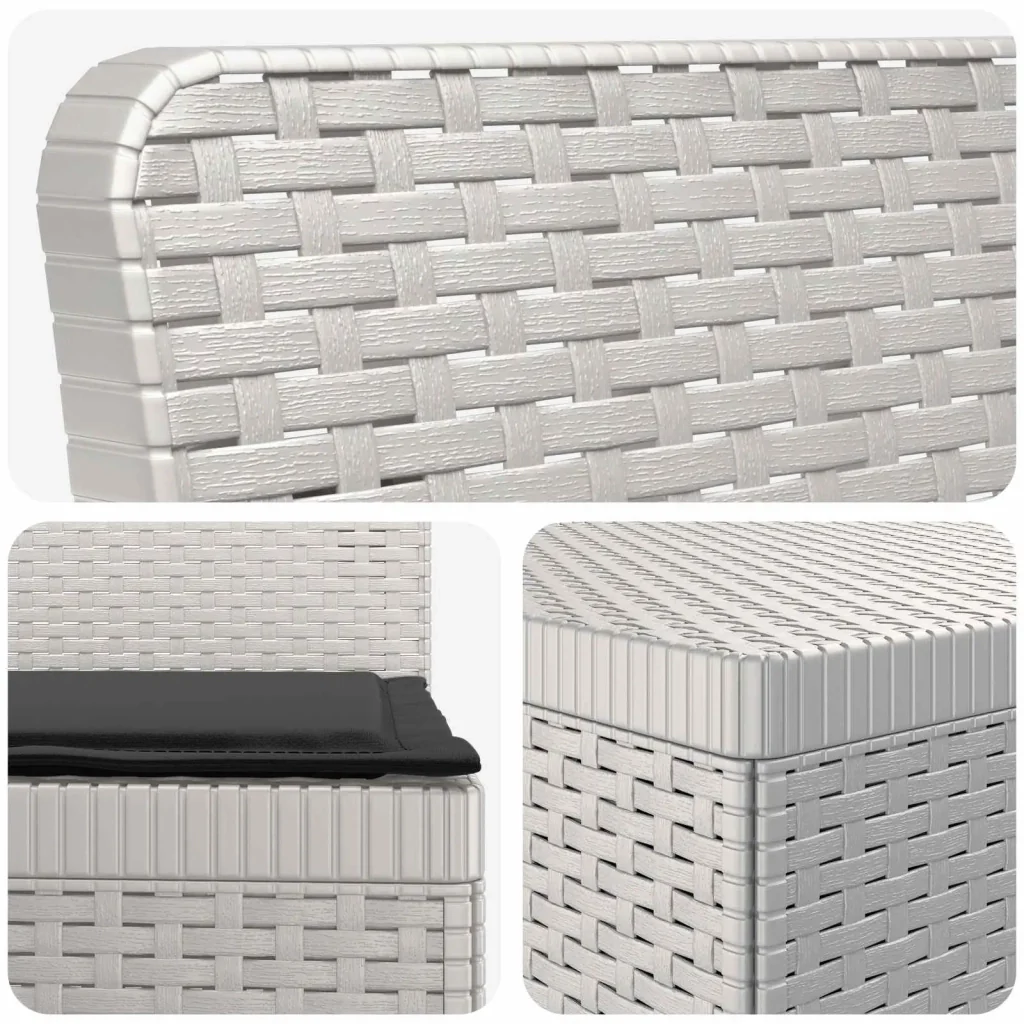 Divano da Giardino a 4 Posti con Cuscini in Stile Rattan PP 3443863 - Image 6