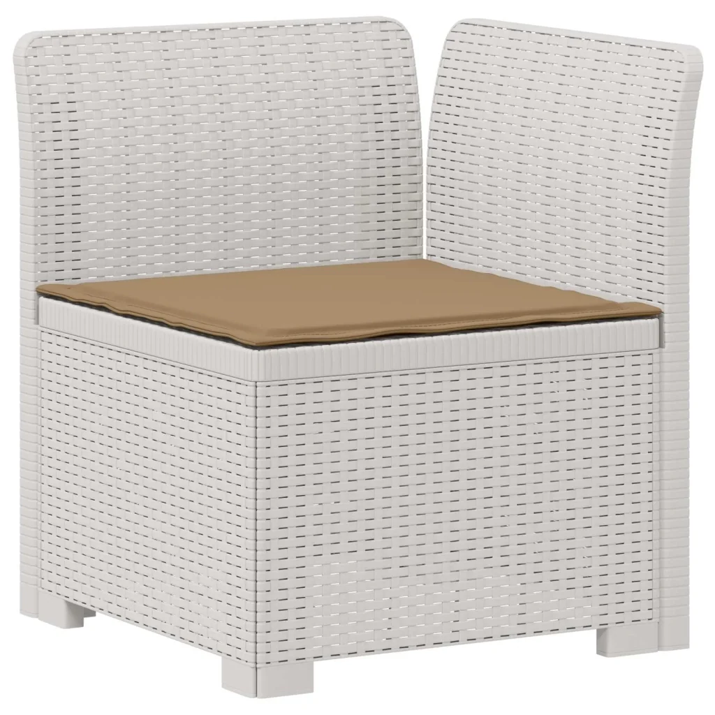 Divano da Giardino a 4 Posti con Cuscini in Stile Rattan PP 3443864 - Image 4