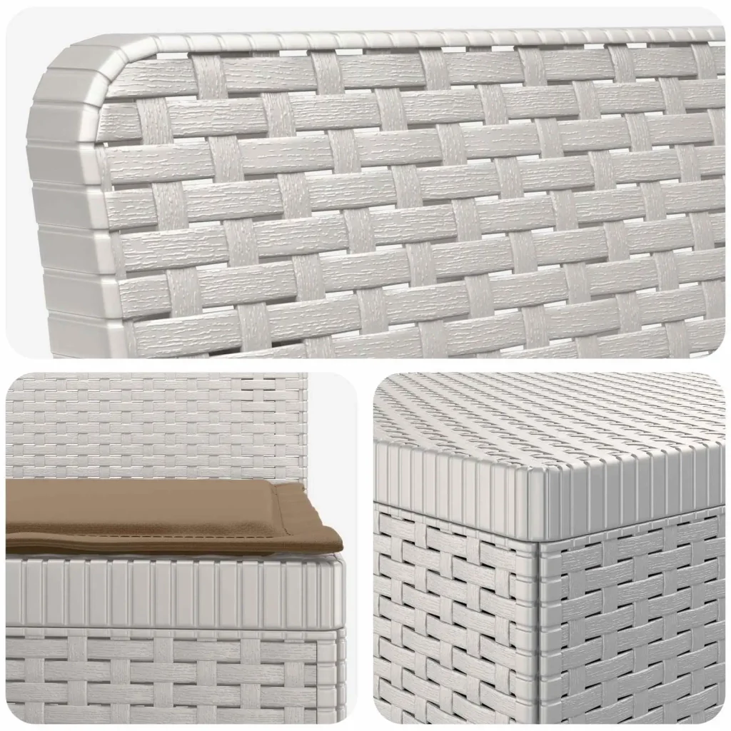 Divano da Giardino a 4 Posti con Cuscini in Stile Rattan PP 3443864 - Image 6