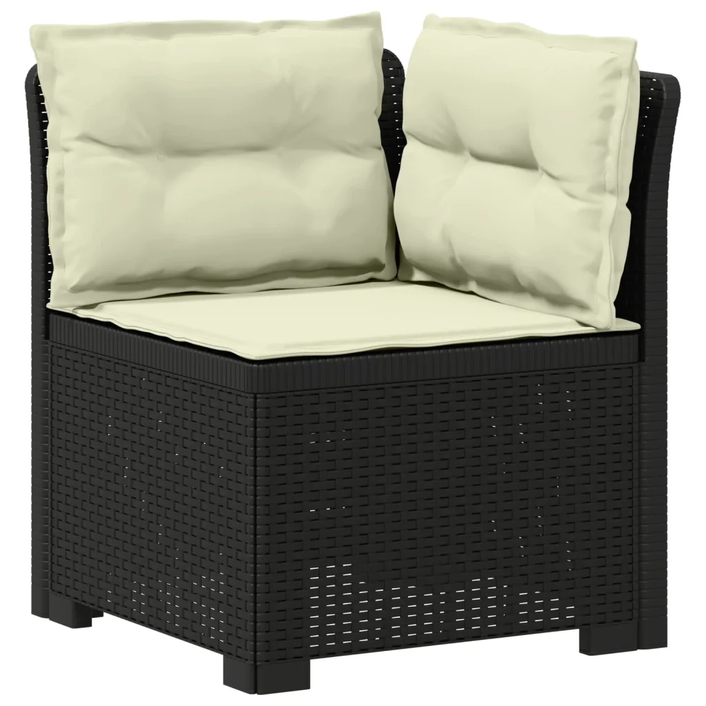 Divano da Giardino a 4 Posti con Cuscini in Stile Rattan PP 3443870 - Image 3