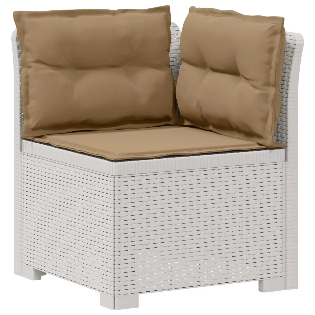 Divano da Giardino a 4 Posti con Cuscini in Stile Rattan PP 3443880 - Image 3