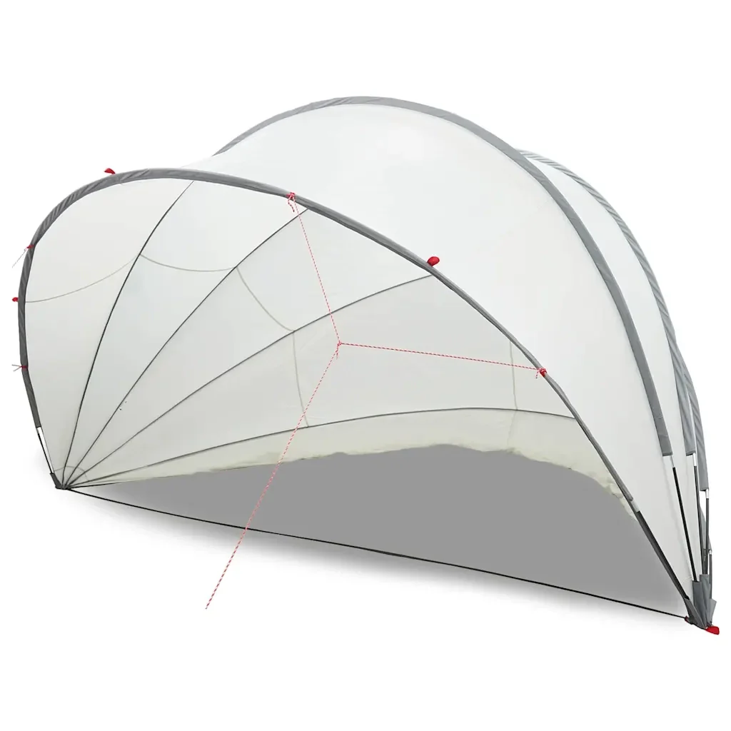 Dome Piscina Grigio e arancione 546 x 516 x 250 cm 42001128 - Image 3