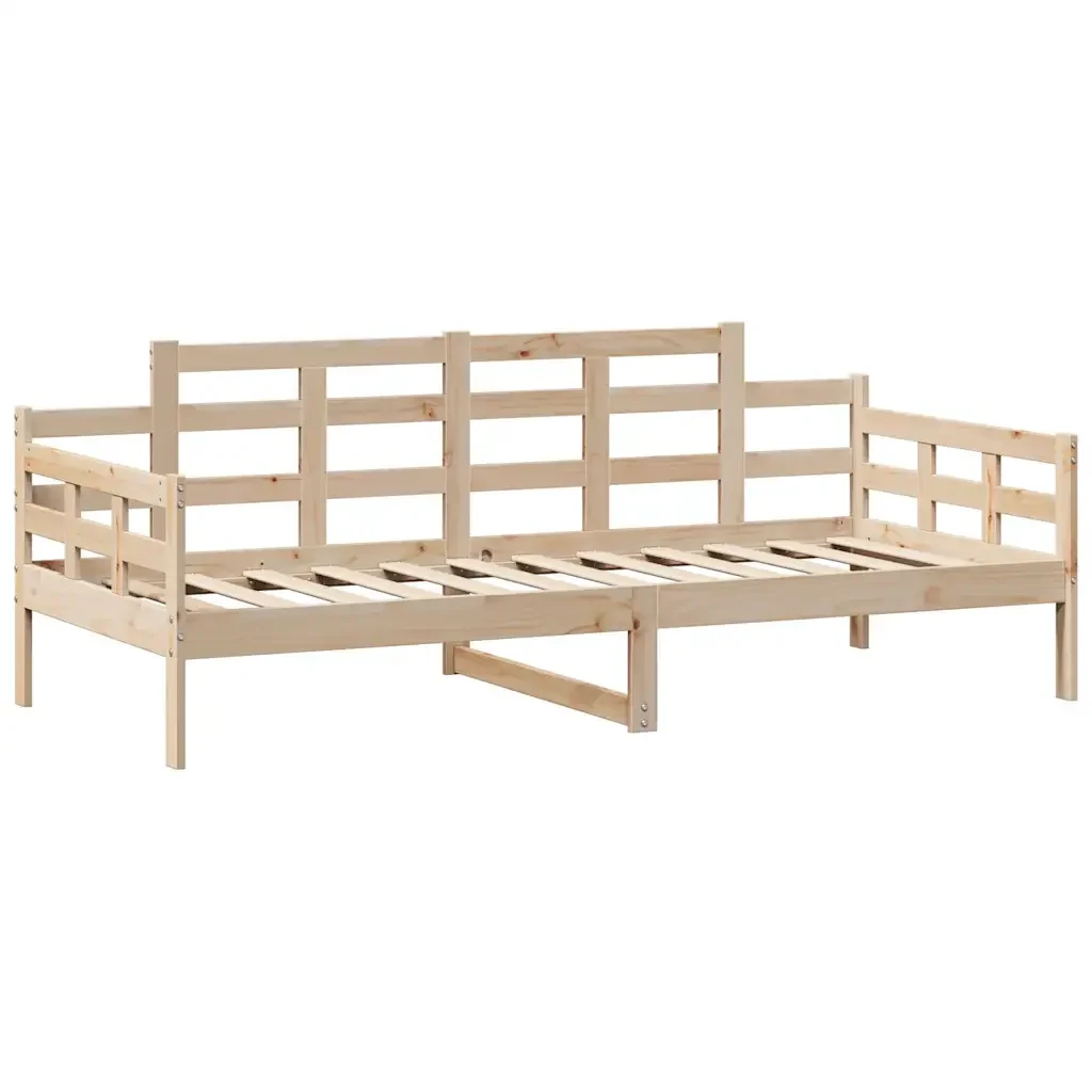 Dormeuse con Cassetti 80x200 cm in Legno Massello di Pino 3302122 - Image 7