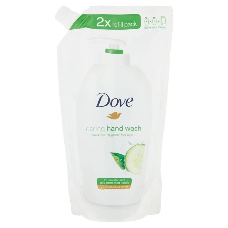 DOVE RICARICA SAPONE LIQUIDO MANI RICARICA GO FRESH COCUMBER & GREEN TEA 500ML - Image 4