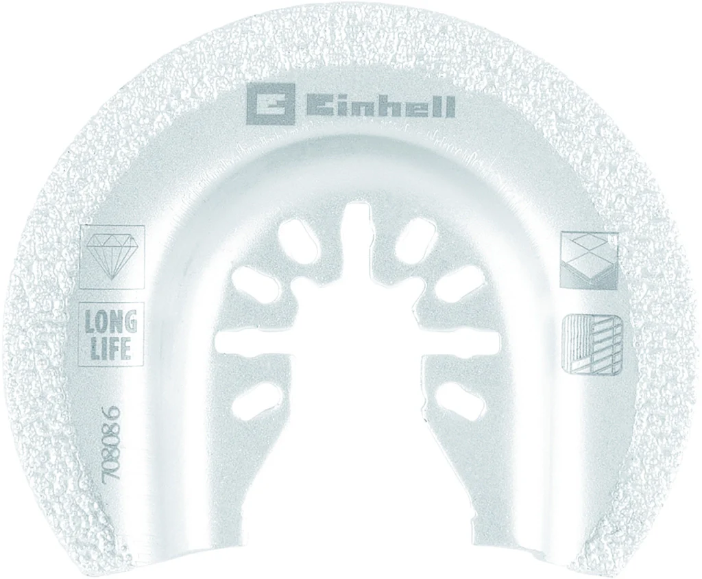 Einhell LAMA SEMICIRCOLARE MULTIFUNZIONE DIAMANTATA mm. 65x1,2