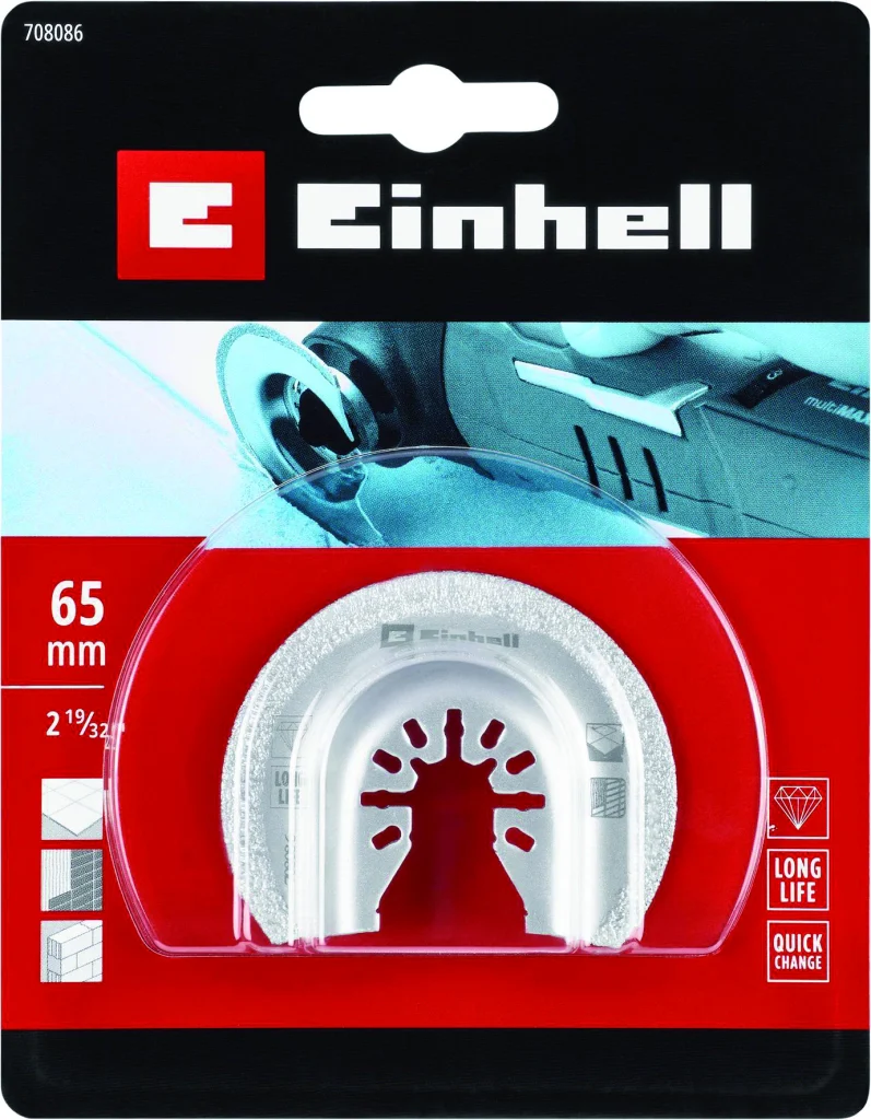 Einhell LAMA SEMICIRCOLARE MULTIFUNZIONE DIAMANTATA mm. 65x1,2 - Image 2