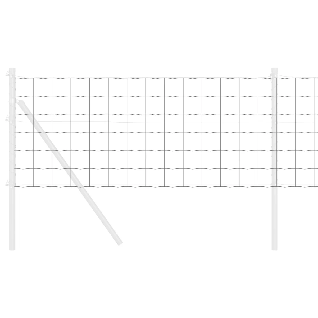 Euro Fence Grigia 0.4x10 m Acciaio - Image 3