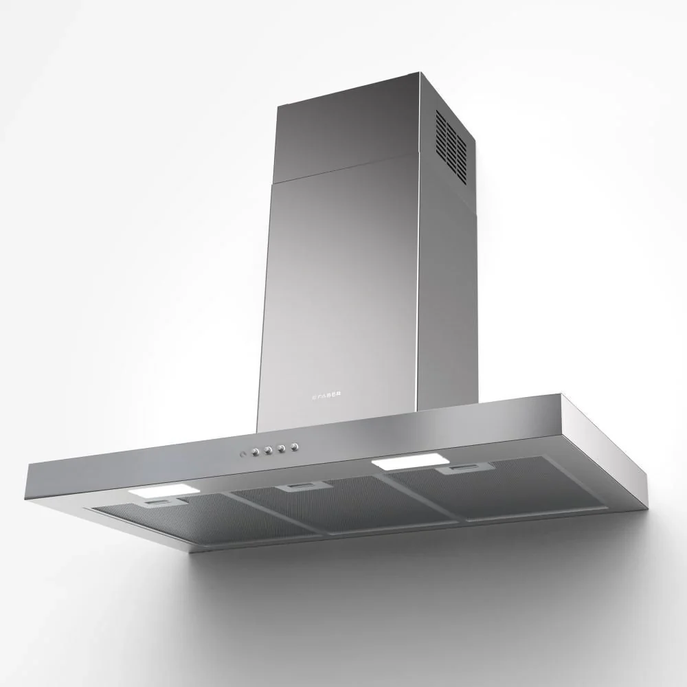 Faber 325.0615.635 STILO SMART X A90 Cappa a Parete Serie Smile 3 Velocita' Classe energetica D Potenza Assorbita 85-115 W 90 cm Inox - Image 4