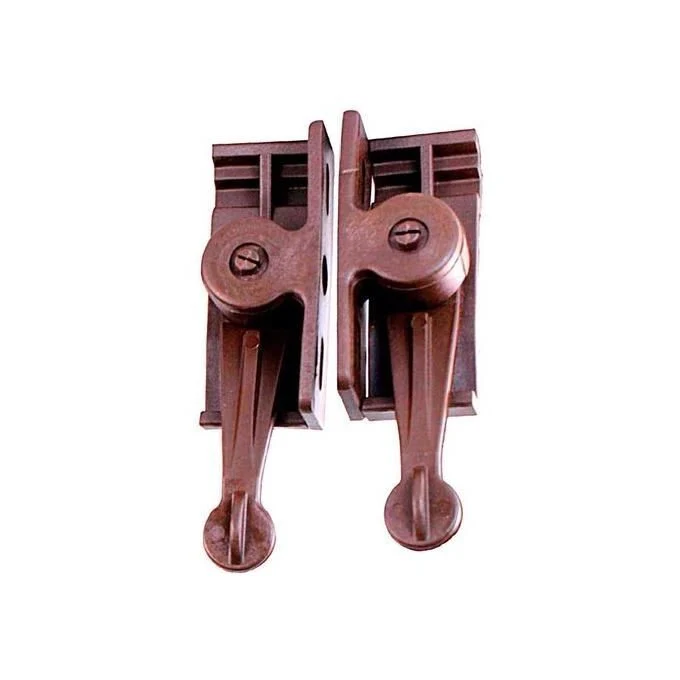 Filomat 44629 Blindo Bloccatapparelle Antintrusione 2 Pezzi con Viti e Tasselli colore Marrone - Image 2