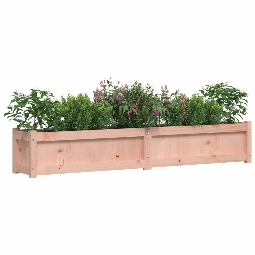 Fioriera da Giardino 180x31x31 cm in Legno Massello di Douglas 837500 - Image 4