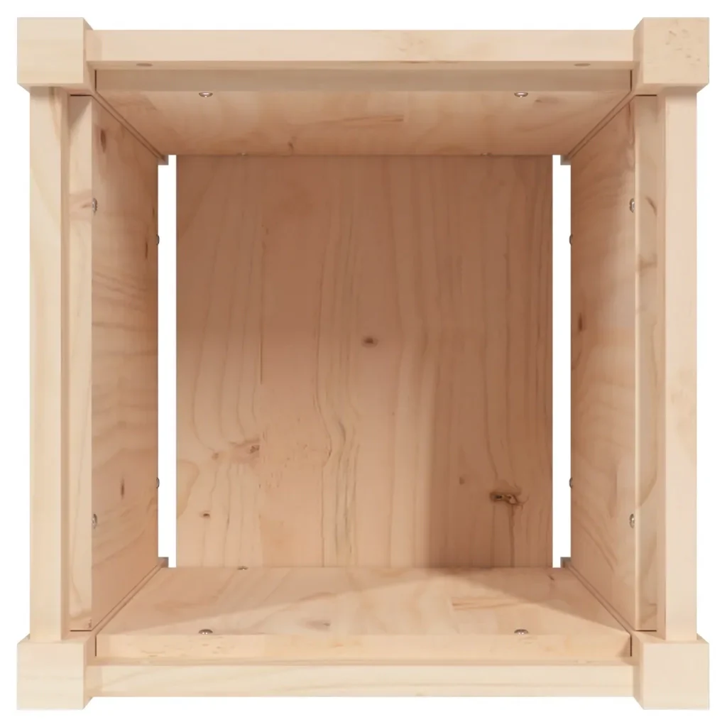 Fioriera da Giardino 40x40x40 cm in Legno Massello di Pino - Image 8