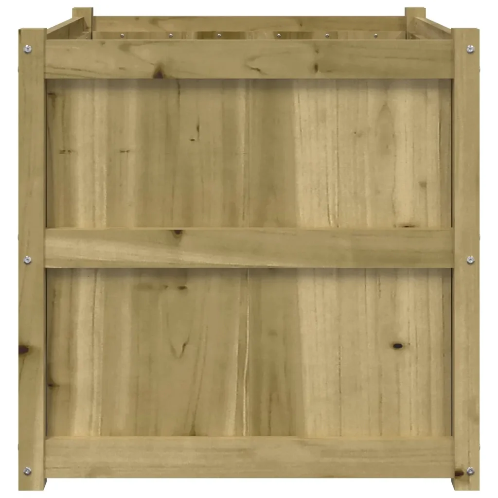 Fioriera da Giardino 70x70x70 cm in Legno di Pino Impregnato 837438 - Image 6