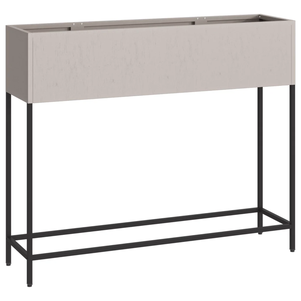 Fioriera da Giardino Rialzata 100x26x82 cm Acciaio Resistente - Image 5